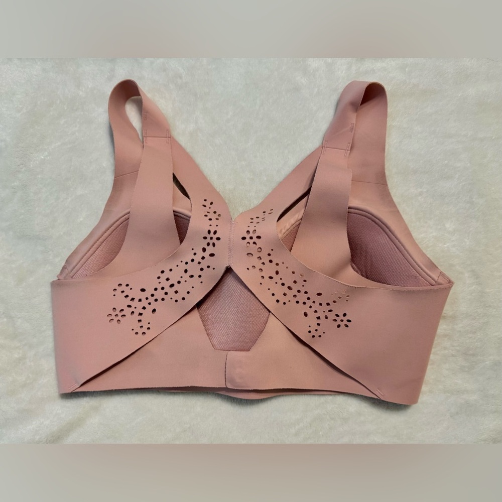 Victorias Secret Sport Angel Max Support Sports Bra light pink 34C - Picture 2 of 8